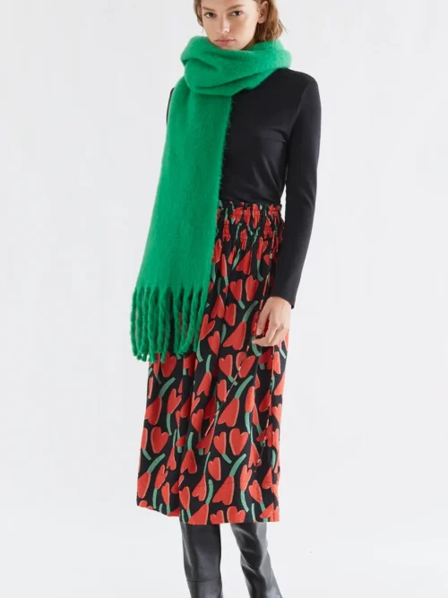 Compania Fantastica Green Scarf - Image 3