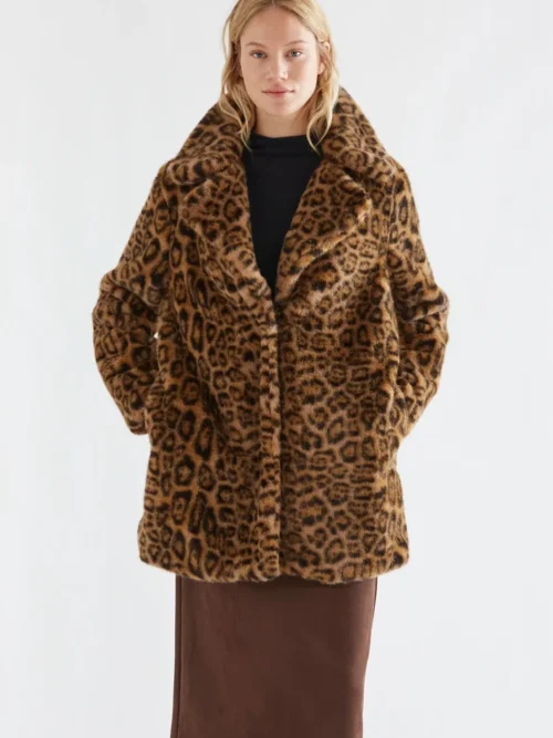Compania Fantastica Animal Print Coat - Image 2