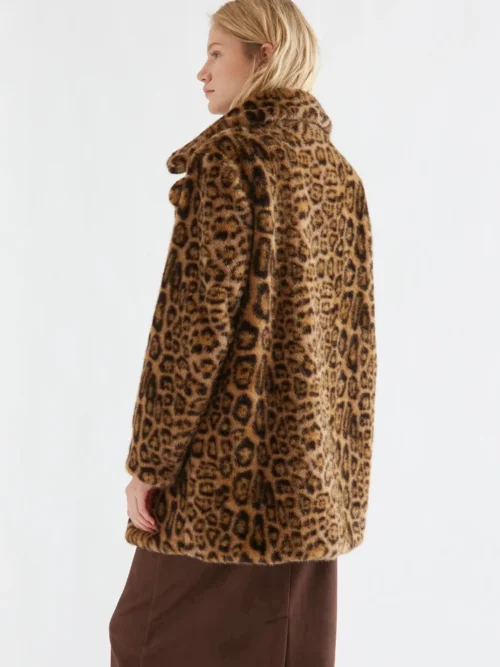 Compania Fantastica Animal Print Coat - Image 3