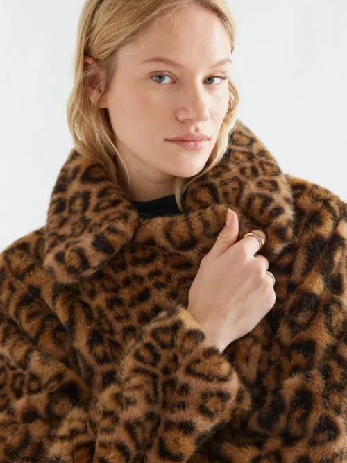 Compania Fantastica Animal Print Coat - Image 6