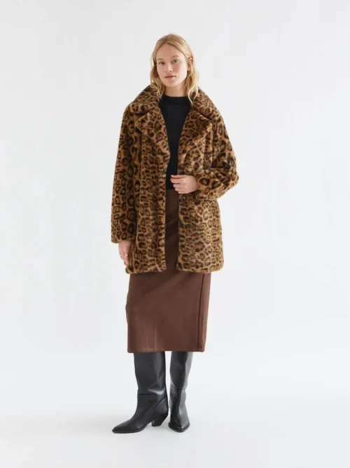 Compania Fantastica Animal Print Coat - Image 4