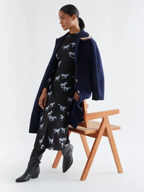 Compania Fantastica Horse Midi Dress - Image 4