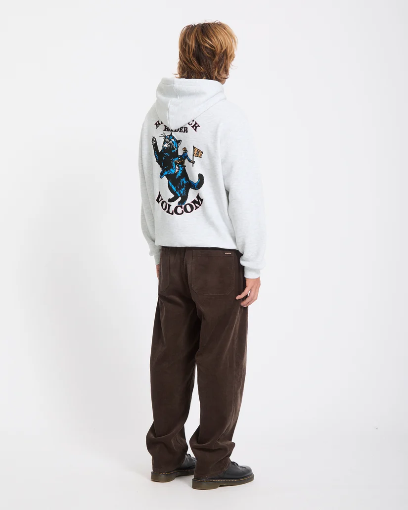 Το Volcom Noder Hoodie είναι ένα ανδρικό fleece φούτερ με κουκούλα, σχεδιασμένο για άνεση και καθημερινό streetwear στυλ.
