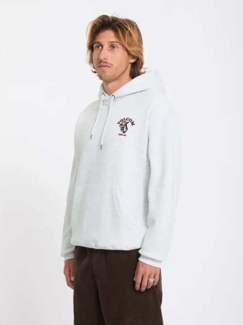 Το Volcom Noder Hoodie είναι ένα ανδρικό fleece φούτερ με κουκούλα, σχεδιασμένο για άνεση και καθημερινό streetwear στυλ.