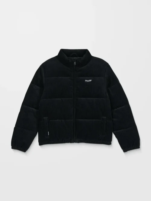 Το Volcom Walltz Corduroy Jacket είναι ένα παιδικό puffer μπουφάν από κοτλέ ύφασμα, σχεδιασμένο για ζεστασιά, άνεση και μοντέρνο καθημερινό στυλ. Διαθέτει relaxed εφαρμογή, ψηλό γιακά και μήκος μέχρι τη μέση, προσφέροντας άνεση και προστασία στις κρύες ημέρες.