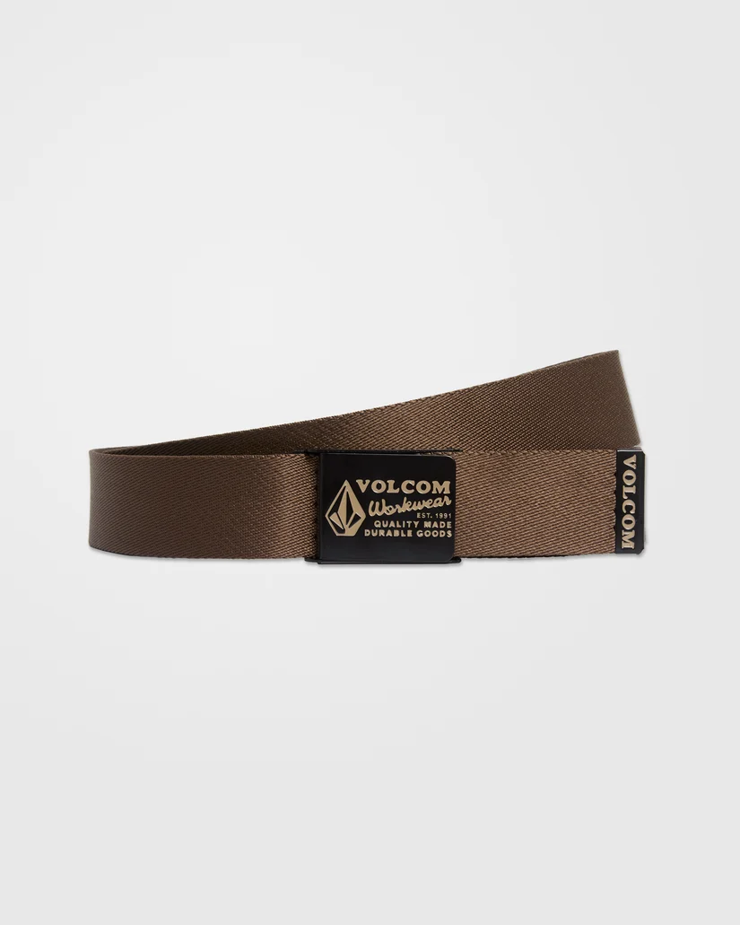 Η Volcom Workwear Web Belt συνδυάζει ανθεκτική κατασκευή, πρακτικότητα και αυθεντικό workwear αισθητικό ύφος.