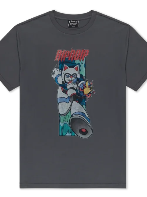 Το RIPNDIP Rokkunerm Tee συνδυάζει την αυθεντική streetwear αισθητική με τον παιχνιδιάρικο και ανατρεπτικό χαρακτήρα του brand.