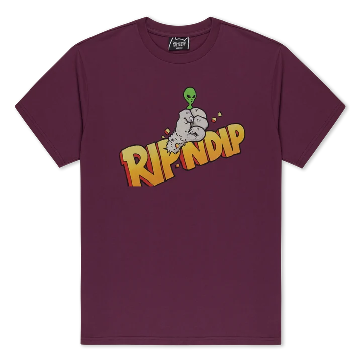 Το RIPNDIP Stronger Tee συνδυάζει την αυθεντική streetwear αισθητική με τον ξεχωριστό και τολμηρό χαρακτήρα του brand.