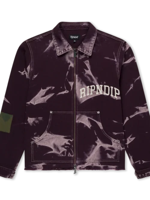 Το RIPNDIP Skyline Work Jacket συνδυάζει την αυθεντική streetwear αισθητική με το διαχρονικό workwear στιλ.