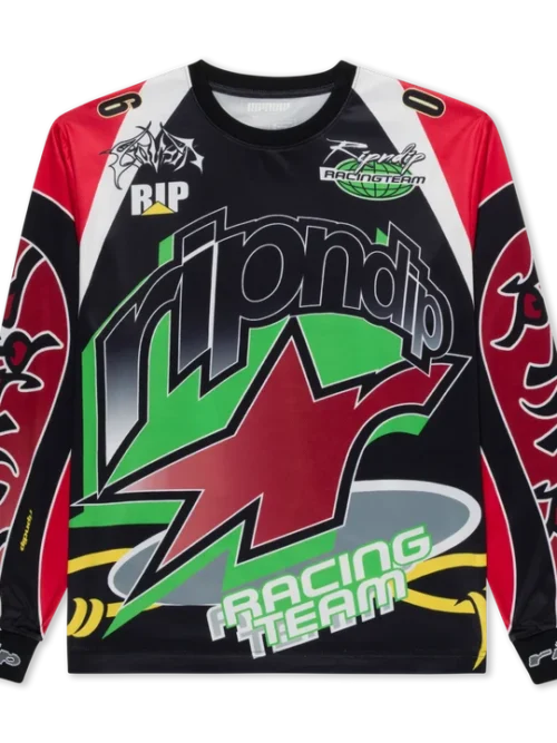 Η RIPNDIP All Star Long Sleeve Jersey συνδυάζει την αγωνιστική αισθητική των moto jerseys με τον ξεχωριστό streetwear χαρακτήρα του brand.