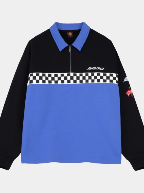 Το Santa Cruz Podium 1/4 Zip Crew συνδυάζει τον αθλητικό χαρακτήρα με το αυθεντικό streetwear στυλ.