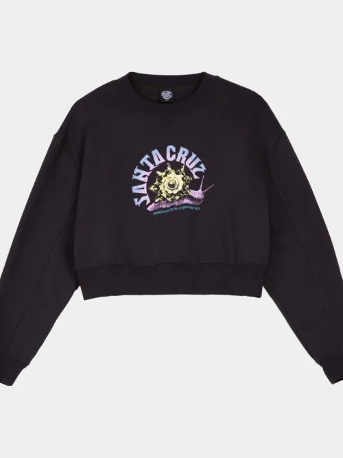 Το Star Snail Crew Sweatshirt της Santa Cruz είναι φούτερ με στρογγυλή λαιμόκοψη, μοντέρνα boxy γραμμή και cropped μήκος.