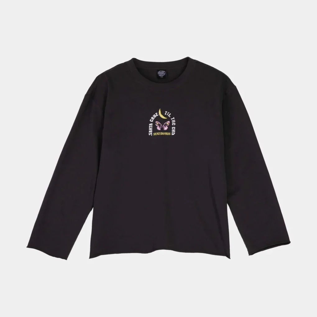 Το Night Visions Mini Long Sleeve T-Shirt της Santa Cruz είναι μακρυμάνικη μπλούζα με μοντέρνα boxy γραμμή και minimal σχεδιασμό.