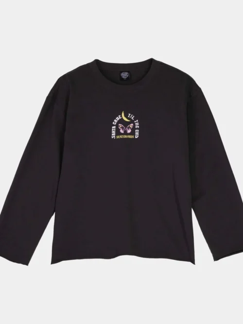 Το Night Visions Mini Long Sleeve T-Shirt της Santa Cruz είναι μακρυμάνικη μπλούζα με μοντέρνα boxy γραμμή και minimal σχεδιασμό.