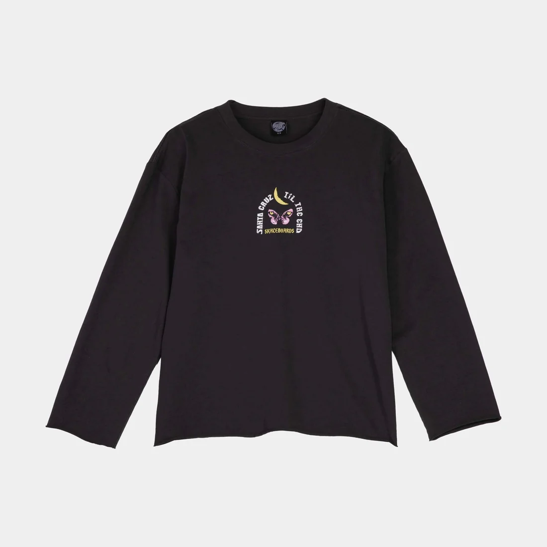 Το Night Visions Mini Long Sleeve T-Shirt της Santa Cruz είναι μακρυμάνικη μπλούζα με μοντέρνα boxy γραμμή και minimal σχεδιασμό.