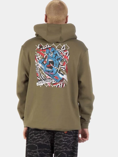 Santa Cruz Damaged Hand Hoodie - Image 4