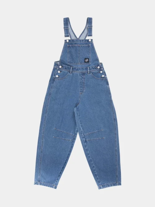 Το Opus Dot Barrel Dungarees της Santa Cruz είναι σαλοπέτα με χαλαρή εφαρμογή (loose fit) και μοντέρνα barrel γραμμή, που προσφέρει άνεση και ξεχωριστό streetwear χαρακτήρα.