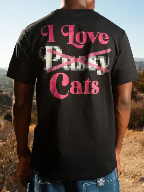RipNDip I Love Cats Tee - Image 3