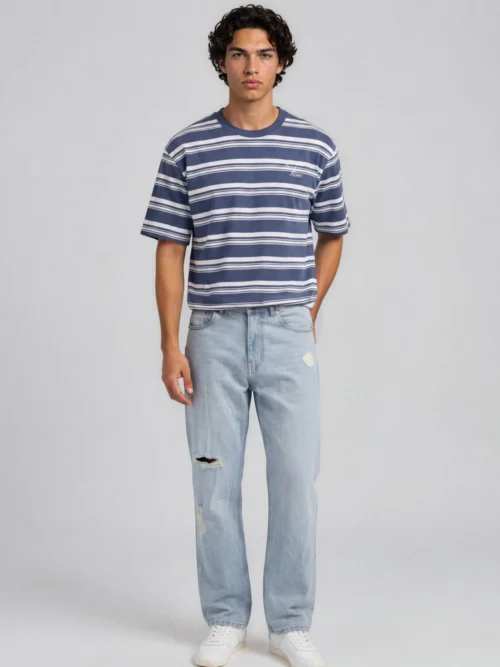 Karl Kani OG Distressed Straight Jean - Image 5