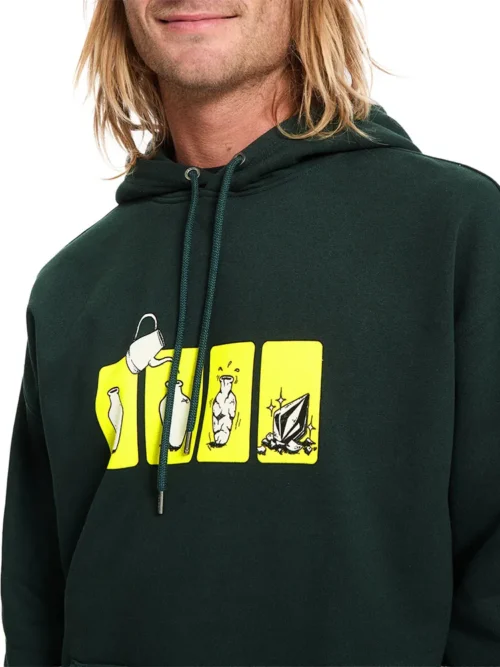 Το Volcom Before I Break Hoodie είναι ένα ανδρικό φούτερ με κουκούλα, ιδανικό για καθημερινές εμφανίσεις με άνετο και αυθεντικό streetwear χαρακτήρα. Διαθέτει φαρδιά εφαρμογή (oversized/relaxed fit) και κατασκευάζεται από μαλακό fleece ύφασμα, προσφέροντας άνεση και ζεστασιά.