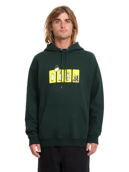Το Volcom Before I Break Hoodie είναι ένα ανδρικό φούτερ με κουκούλα, ιδανικό για καθημερινές εμφανίσεις με άνετο και αυθεντικό streetwear χαρακτήρα. Διαθέτει φαρδιά εφαρμογή (oversized/relaxed fit) και κατασκευάζεται από μαλακό fleece ύφασμα, προσφέροντας άνεση και ζεστασιά.