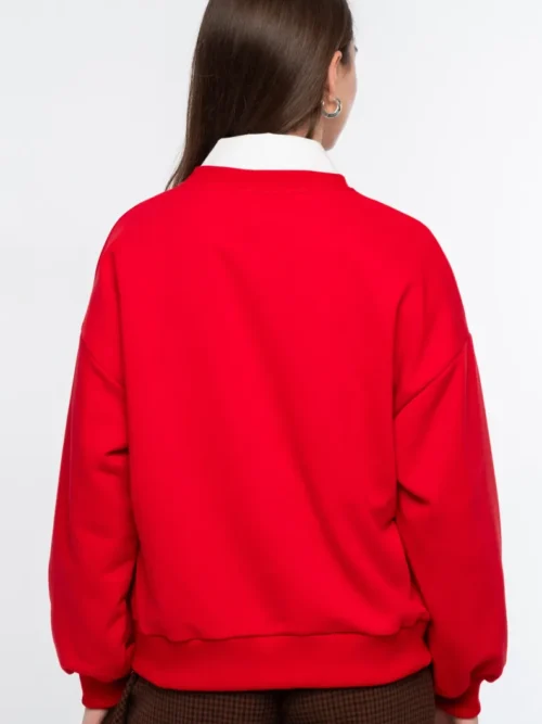 Peace & Chaos Varsity Sweater - Image 2