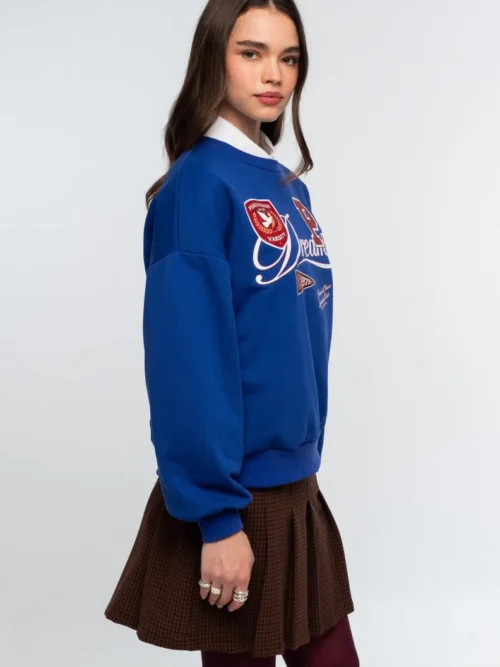 Peace & Chaos Varsity Sweater - Image 3