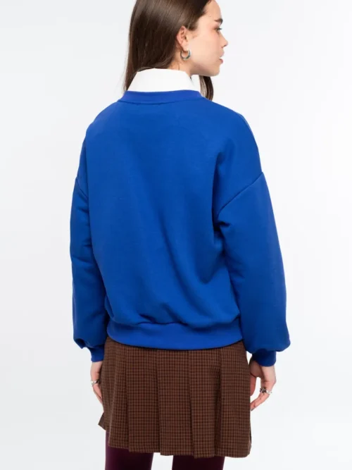 Peace & Chaos Varsity Sweater - Image 2