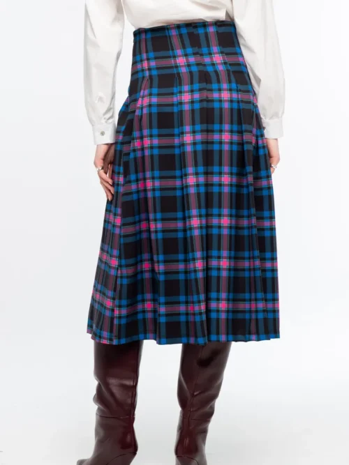 Peace & Chaos Preppy Midi Skirt - Image 6
